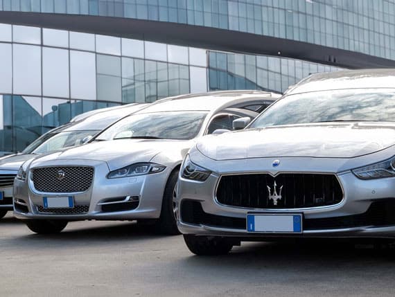 Parco auto funebre ALO pronto al servizio